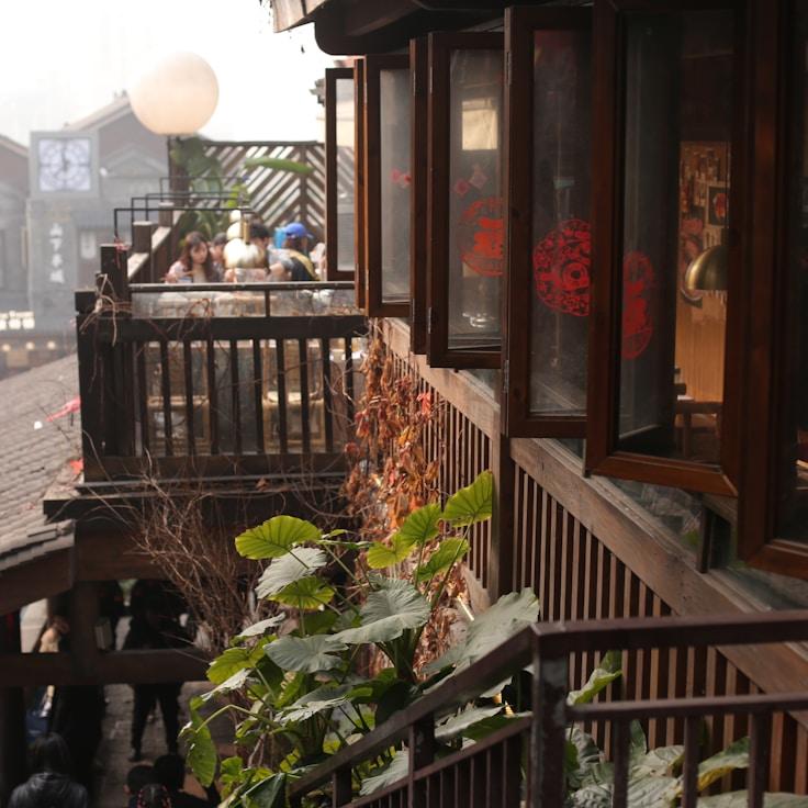 Entertainment zone at night in Switzerland
